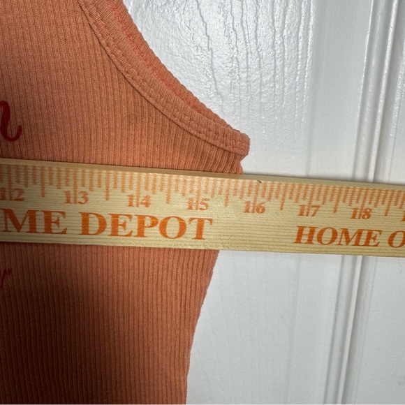 Women's Peach Minnie’s Health Spa Tank Top - Picture 6 of 6